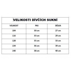 Dětská sukně