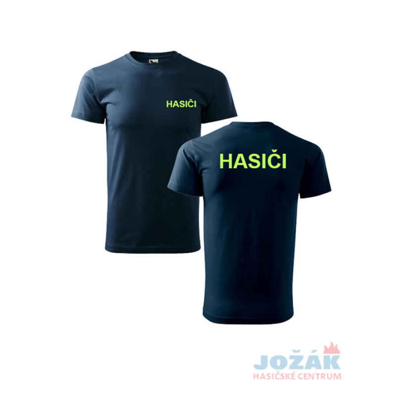 Jožák - Triko dětské neon nápis HASIČI