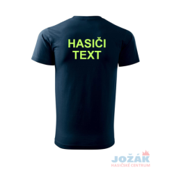 Jožák - Triko dětské neon nápis HASIČI