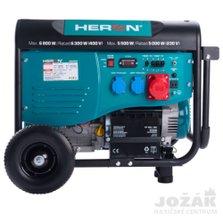 Elektrocentrála HERON 15HP/6,8kW | Hasičské centrum Jožák