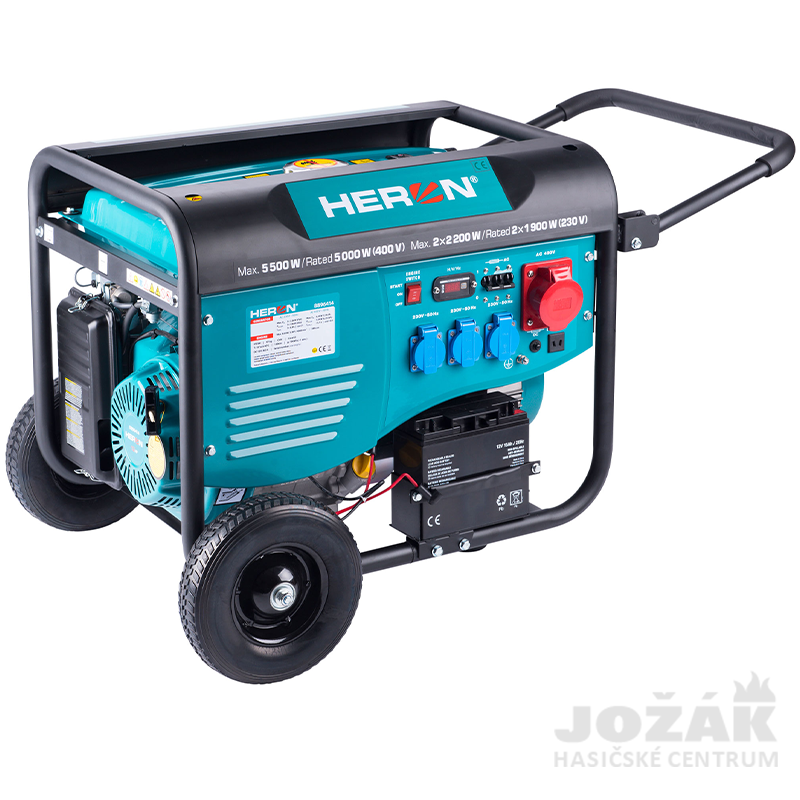 Elektrocentrála HERON 13HP, 5,5kW | Hasičské centrum Jožák