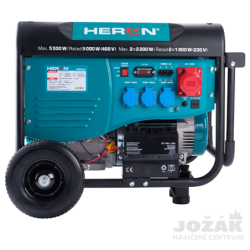 Elektrocentrála HERON 13HP, 5,5kW | Hasičské centrum Jožák